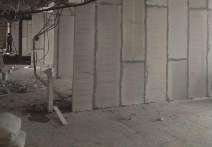 辦公樓內部隔墻板工程展示一